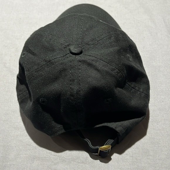 Tik Tok Baseball Hat Cap Black with Embroidered Logo Unisex Adjustable Strapback - Picture 3 of 10